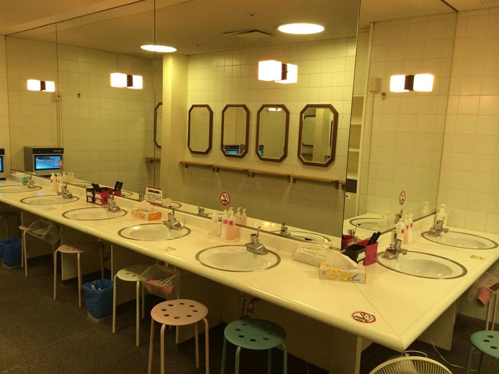 Capsule Hotel Asahi Plaza Shinsaibashi Osaka Luaran gambar