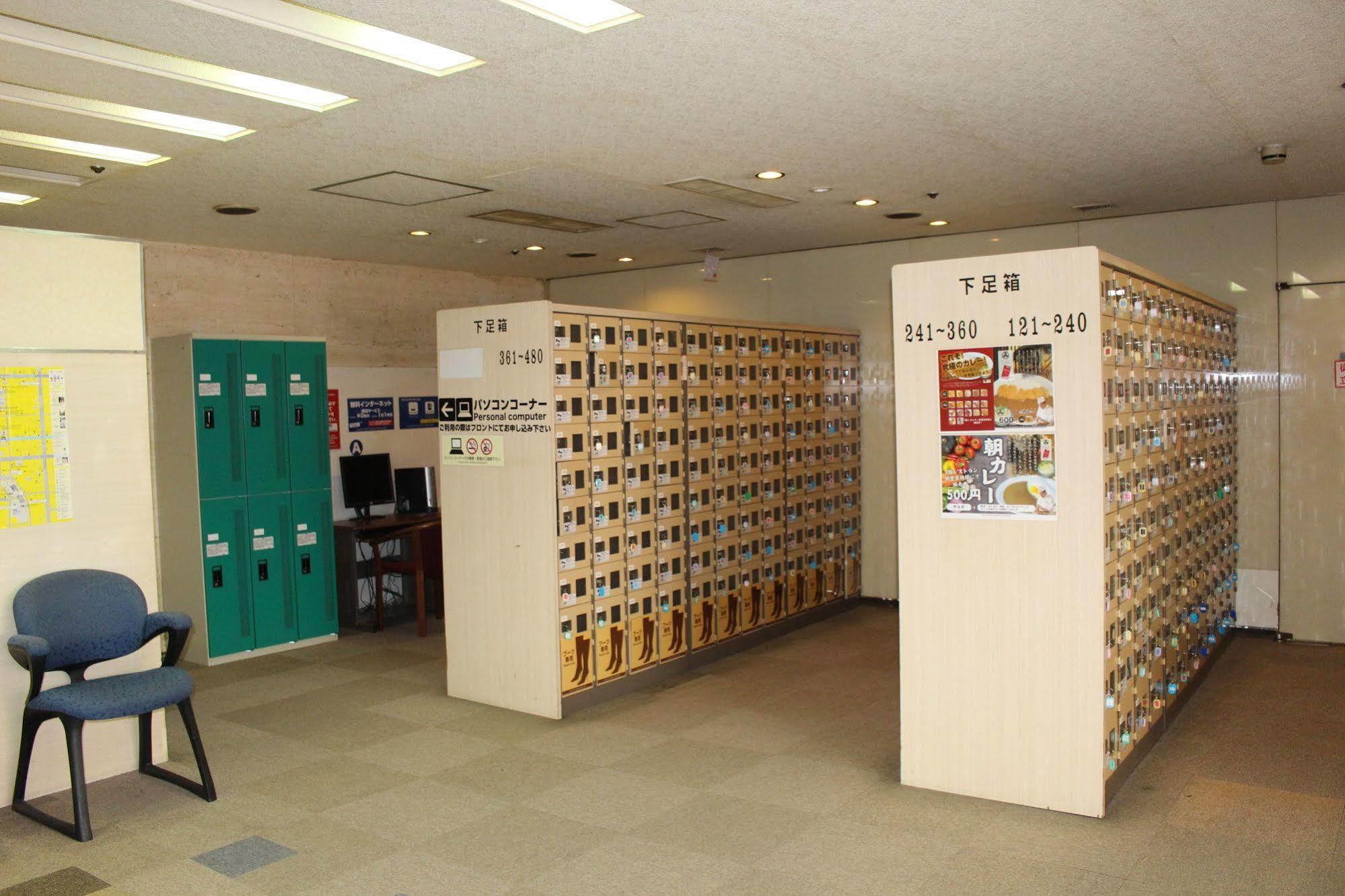 Capsule Hotel Asahi Plaza Shinsaibashi Osaka Luaran gambar
