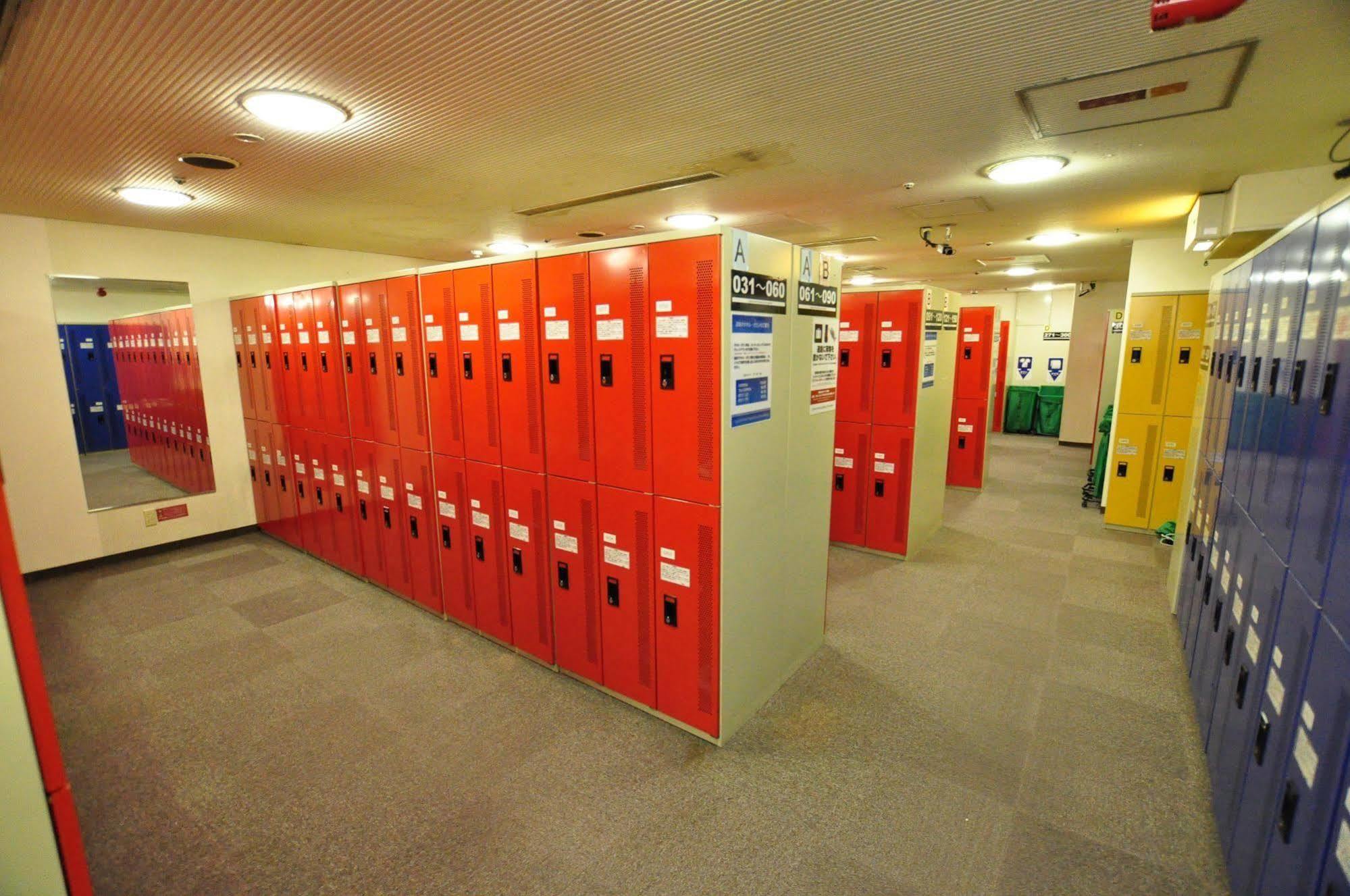 Capsule Hotel Asahi Plaza Shinsaibashi Osaka Luaran gambar