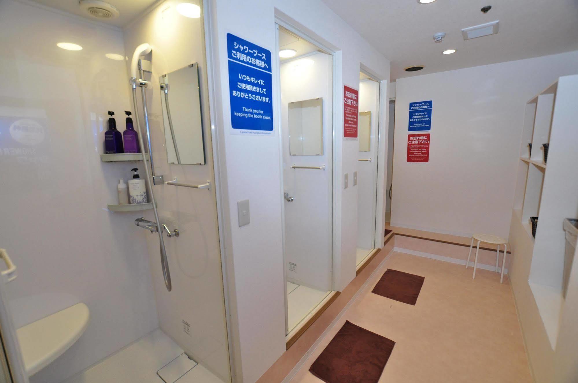 Capsule Hotel Asahi Plaza Shinsaibashi Osaka Luaran gambar