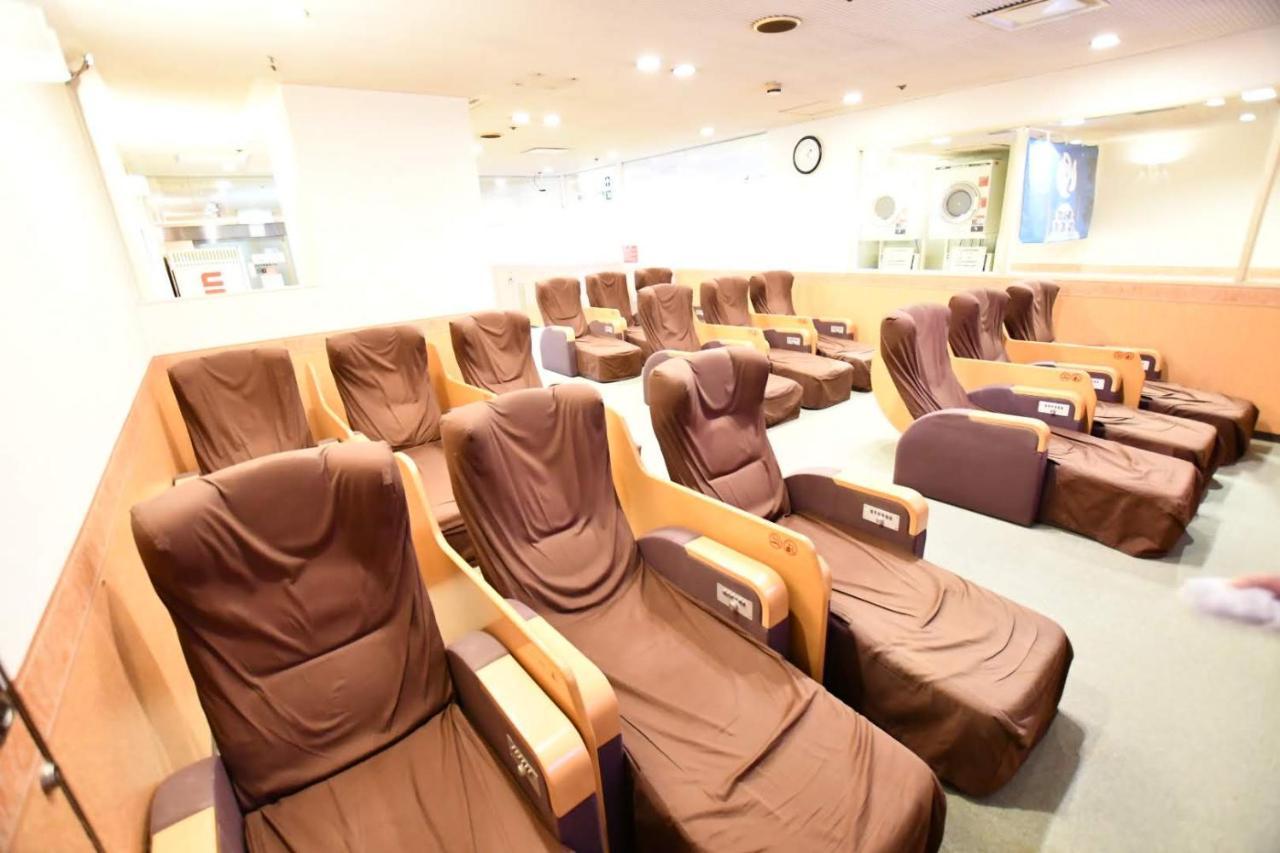 Capsule Hotel Asahi Plaza Shinsaibashi Osaka Luaran gambar