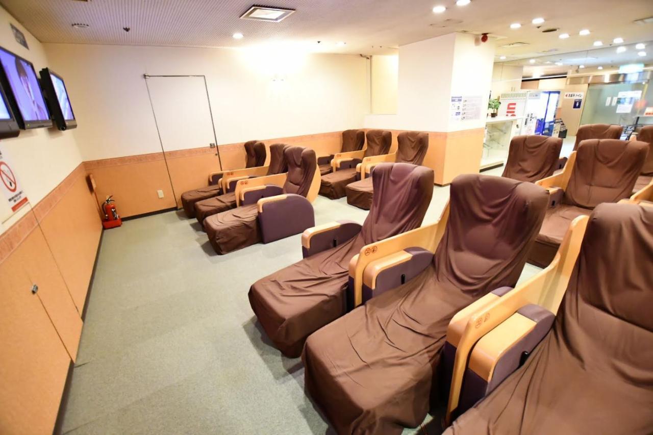 Capsule Hotel Asahi Plaza Shinsaibashi Osaka Luaran gambar
